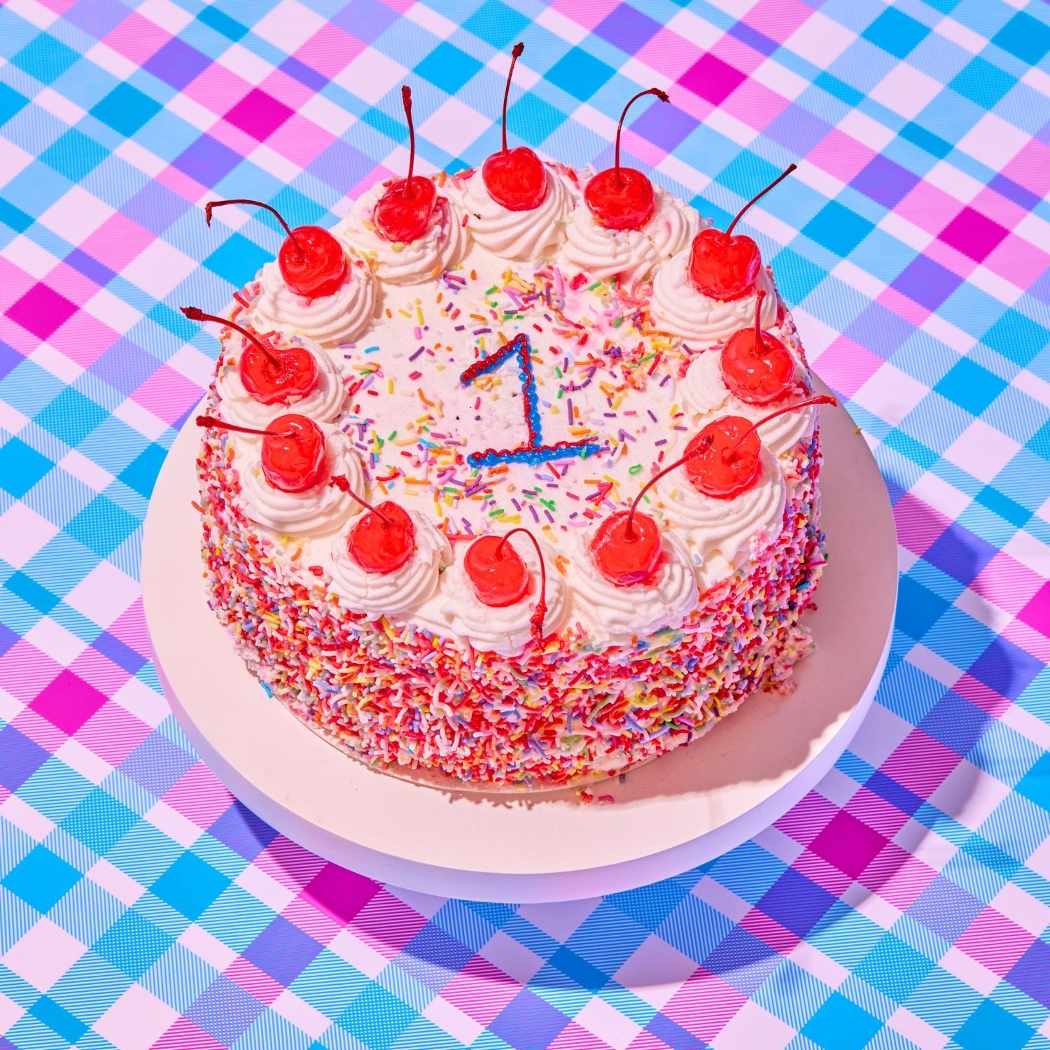 Birthday Blue Checker – Propsyland