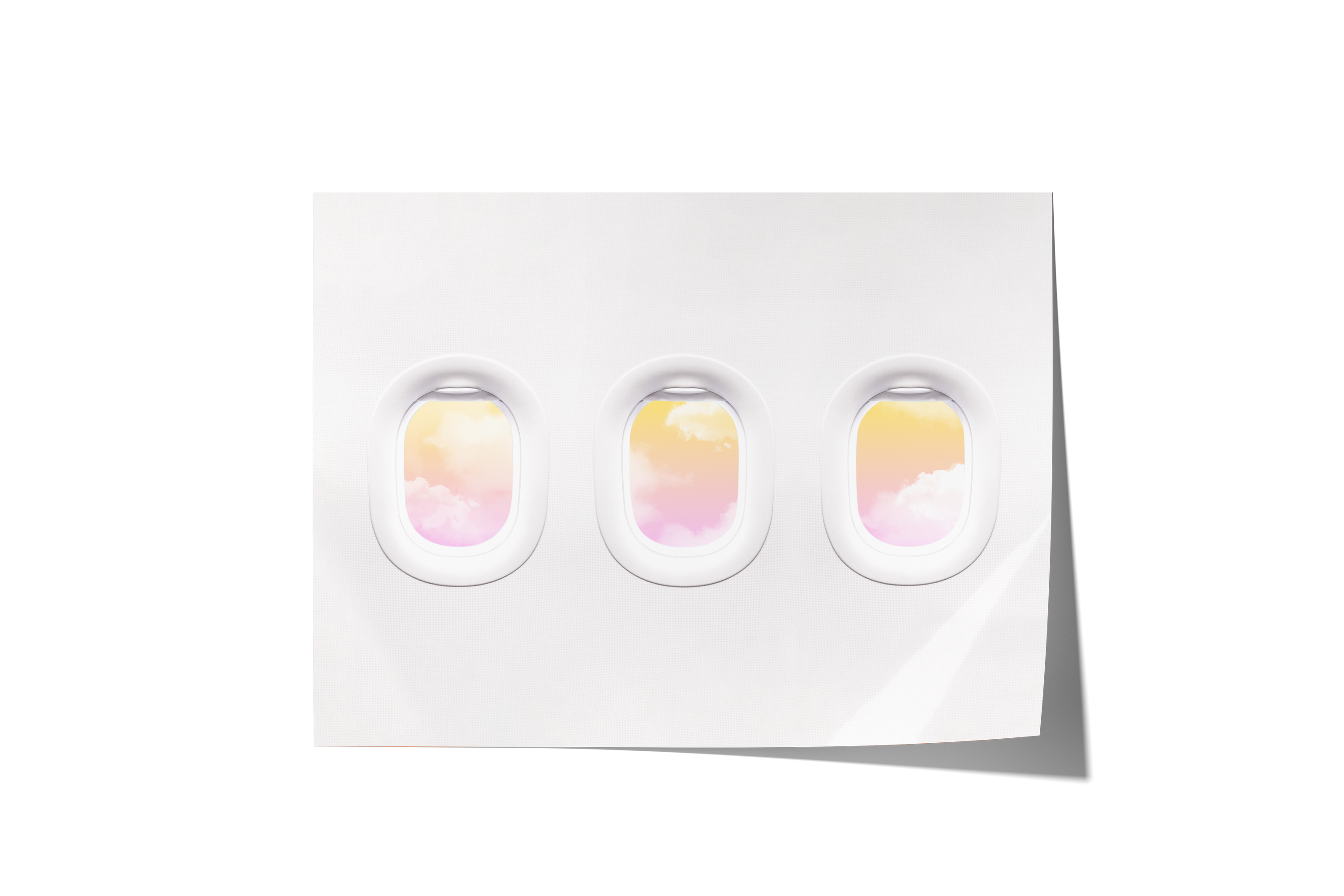 Fake Airplane Backdrop