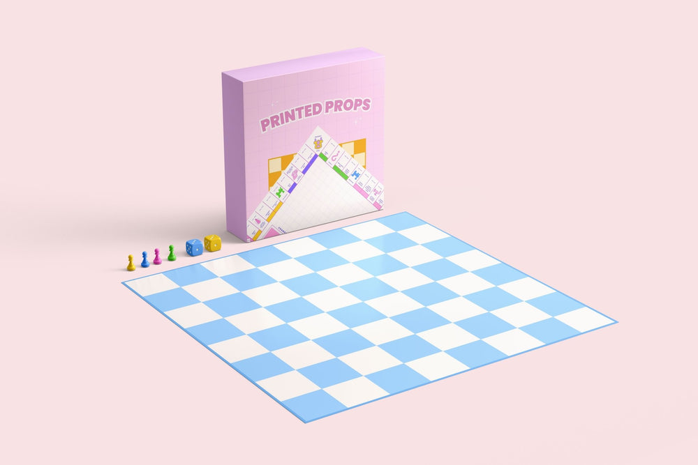 Fake Chess Board Game Backdrop! - Propsyland