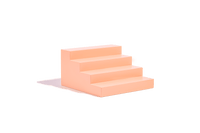4 Step Stair Block - Propsyland