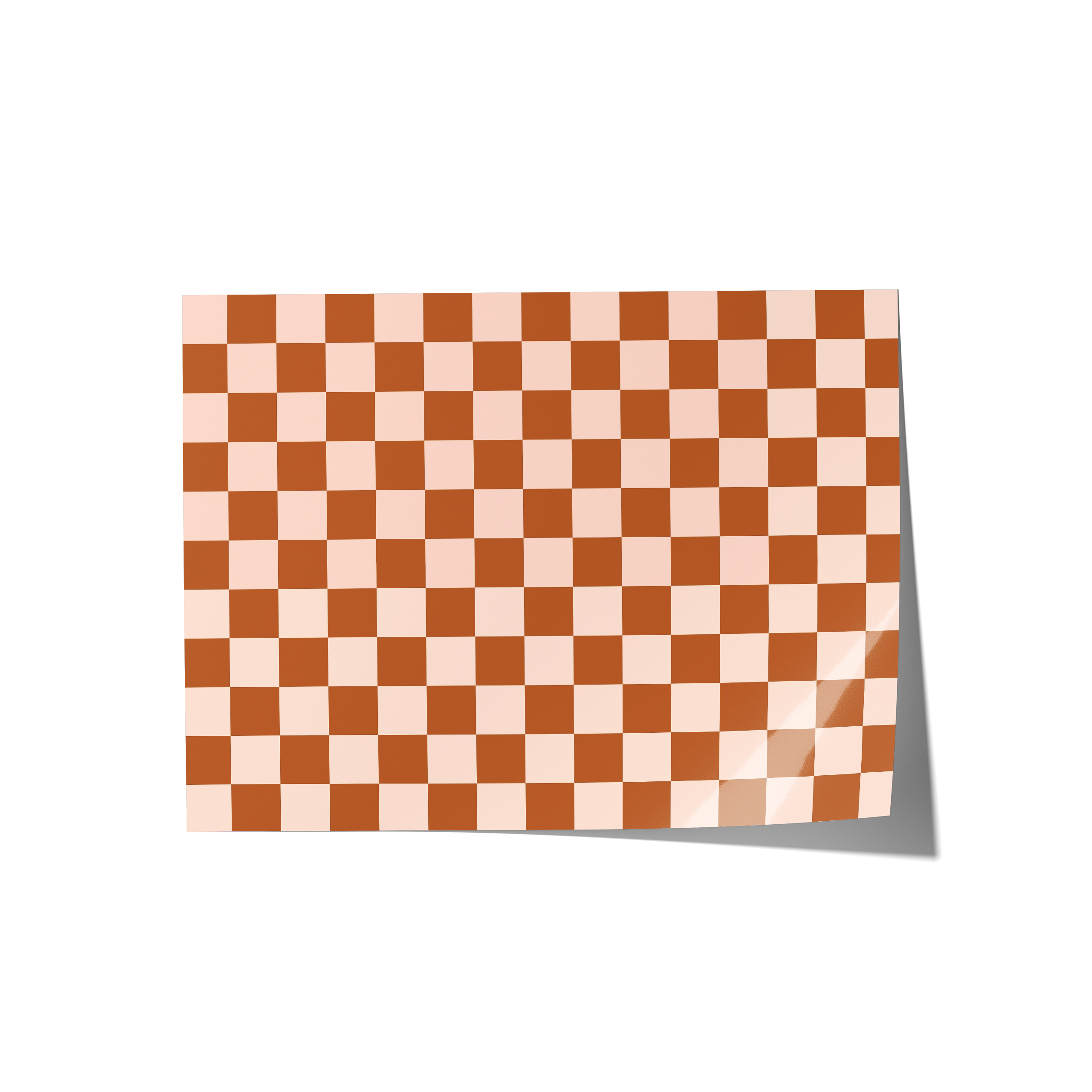 Chocolate Checkered Backdrop
