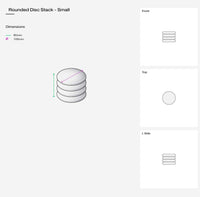 Bubble Disc Stack Medium - Propsyland