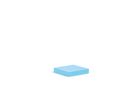 Flat Platform block Medium - Propsyland