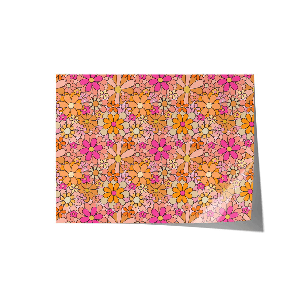 Funky Flower Backdrop - Propsyland