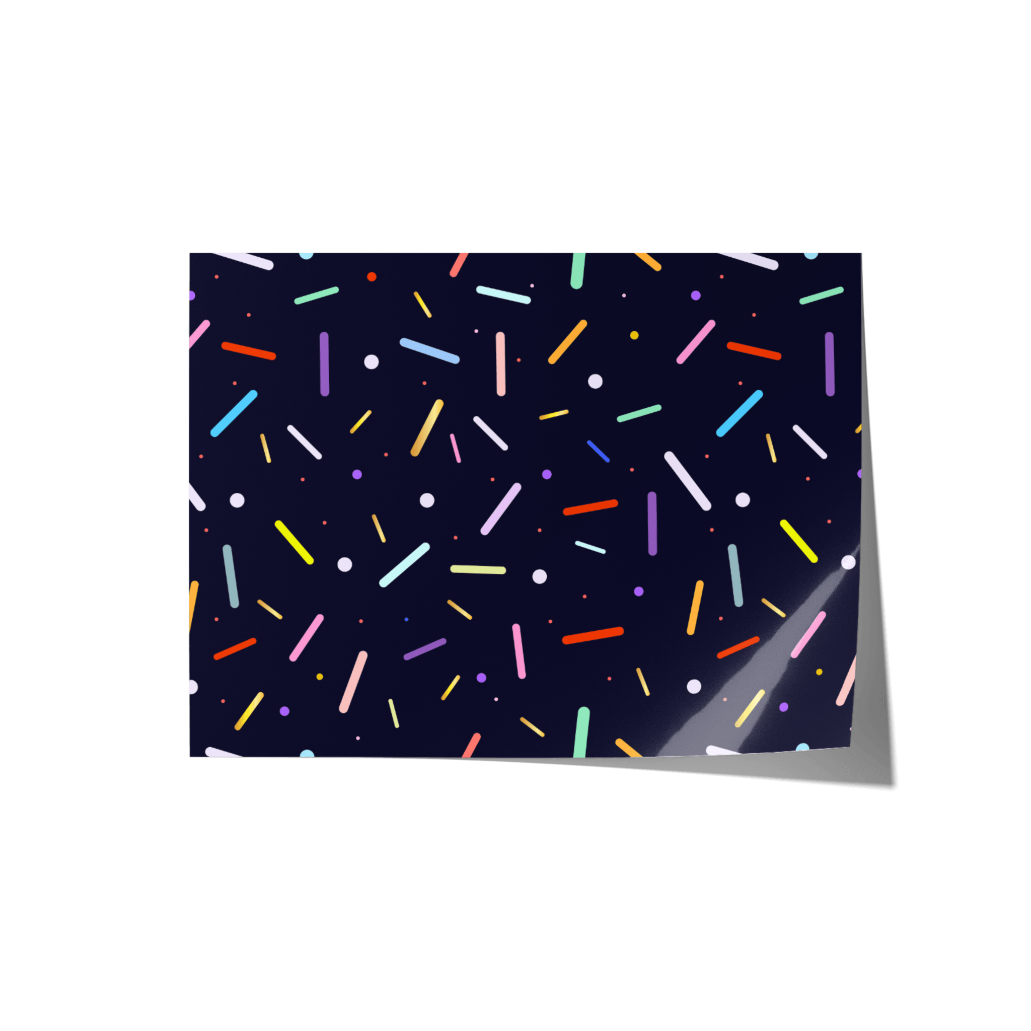 Geometric Retro Backdrop - Propsyland