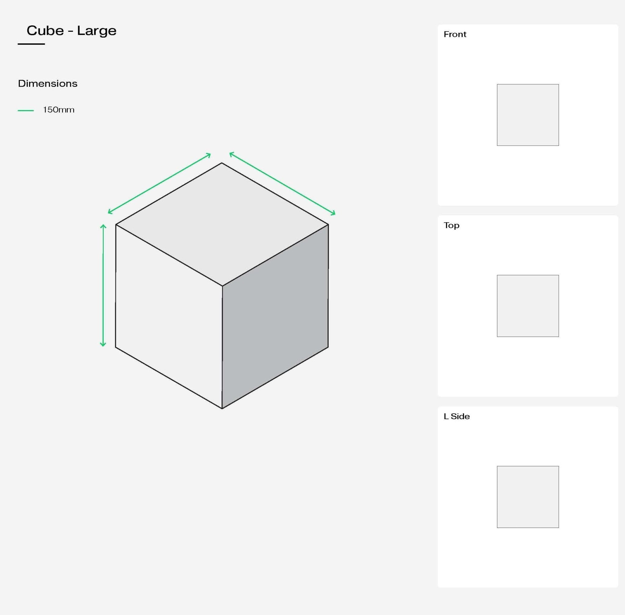 Large Cube - Propsyland