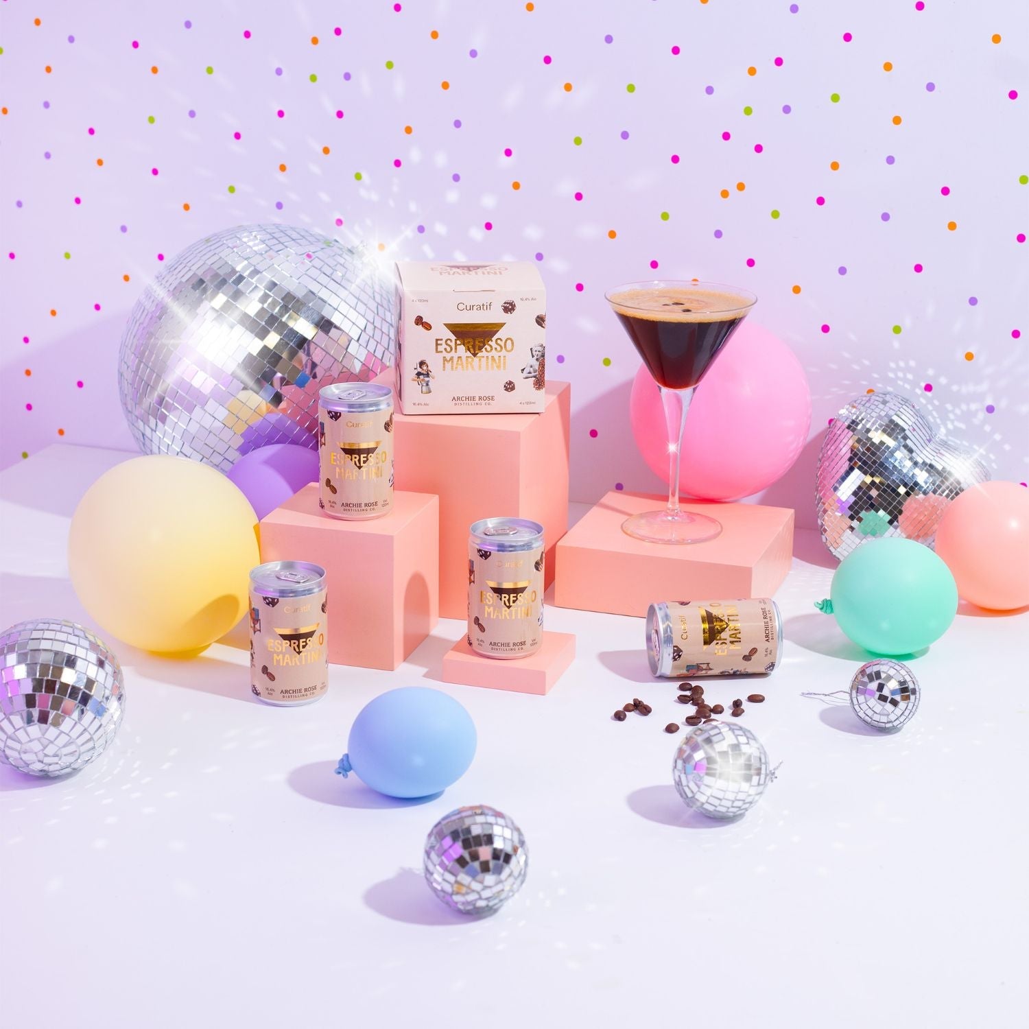 Party Spots Backdrop - Propsyland
