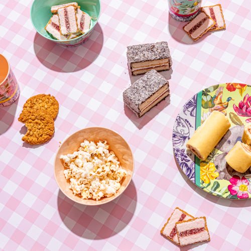Pink Gingham Backdrop - Propsyland