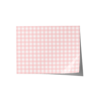 Pink Gingham Backdrop - Propsyland