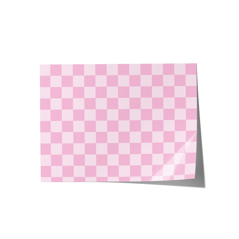 Pink on Pink Checkered Backdrop - Propsyland