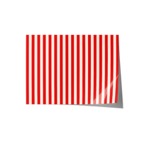 Red and White Striped Backdrop - Propsyland