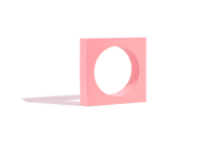 Square Circle Cut Out Block - Propsyland
