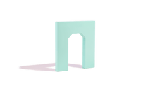 Squared Arch Wall - Propsyland