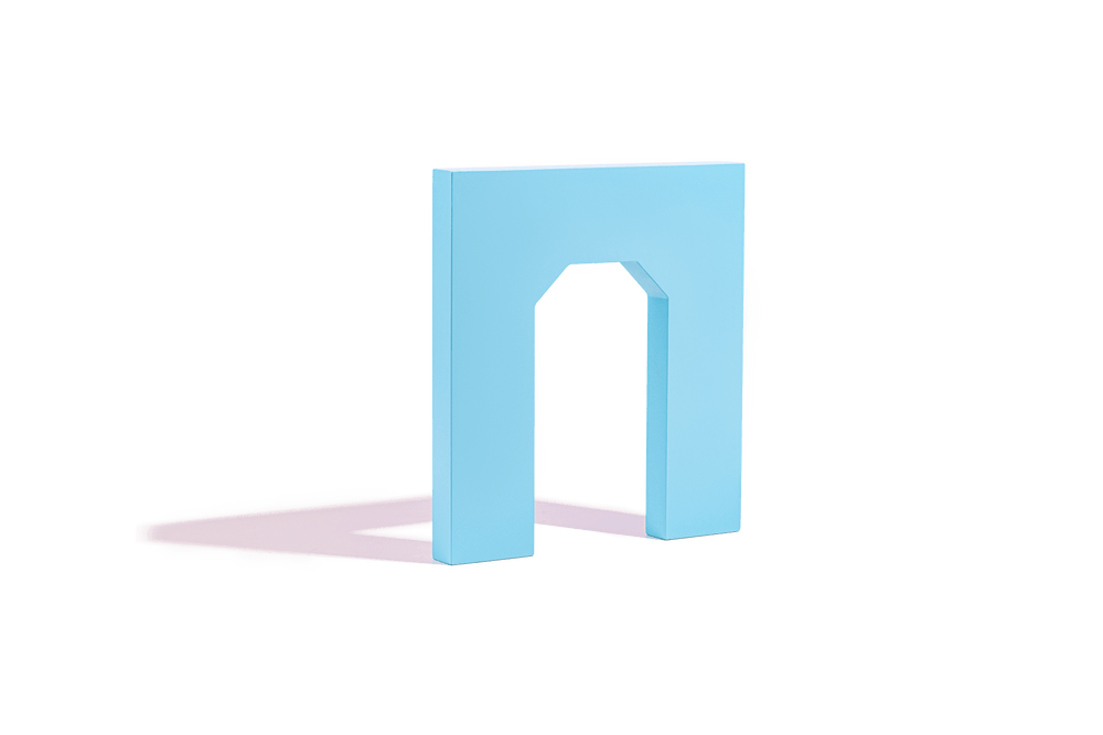 Squared Arch Wall - Propsyland