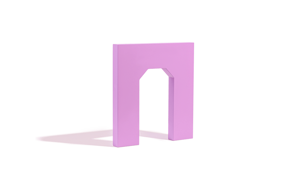 Squared Arch Wall - Propsyland