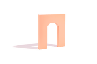 Squared Arch Wall - Propsyland