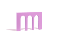 Triple Arched Wall - Propsyland