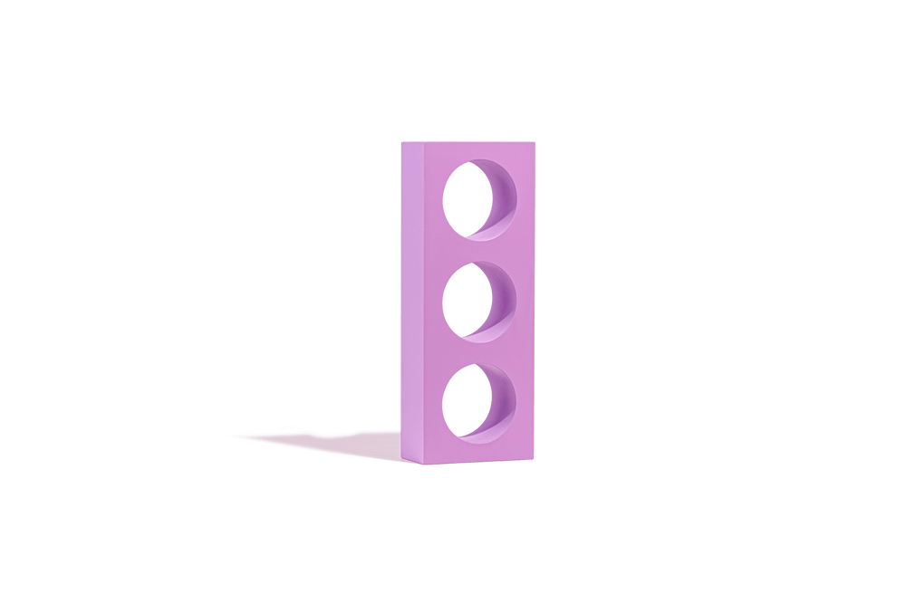 Triple Circle Cut Out Block - Propsyland
