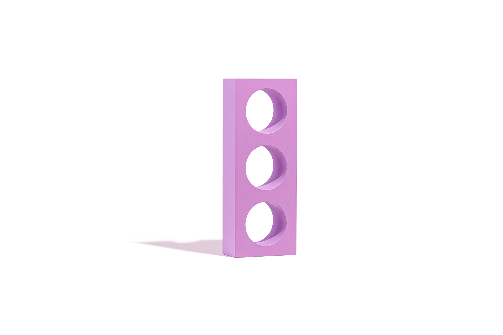 Triple Circle Cut Out Block - Propsyland