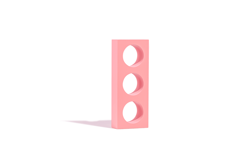 Triple Circle Cut Out Block - Propsyland