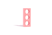 Triple Circle Cut Out Block - Propsyland