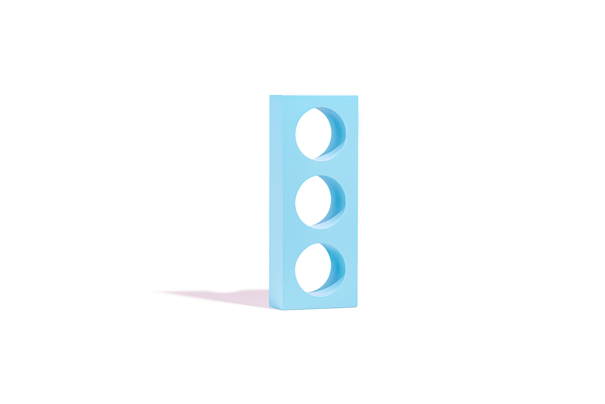 Triple Circle Cut Out Block - Propsyland