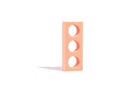 Triple Circle Cut Out Block - Propsyland