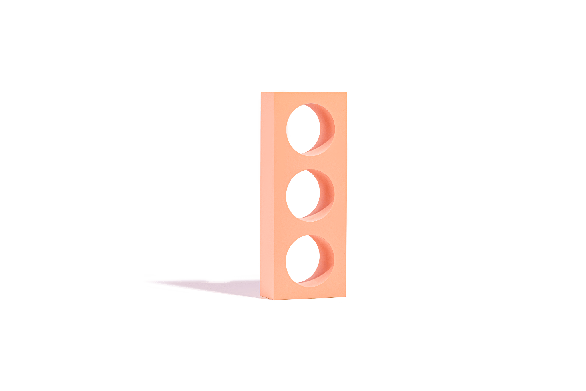 Triple Circle Cut Out Block - Propsyland