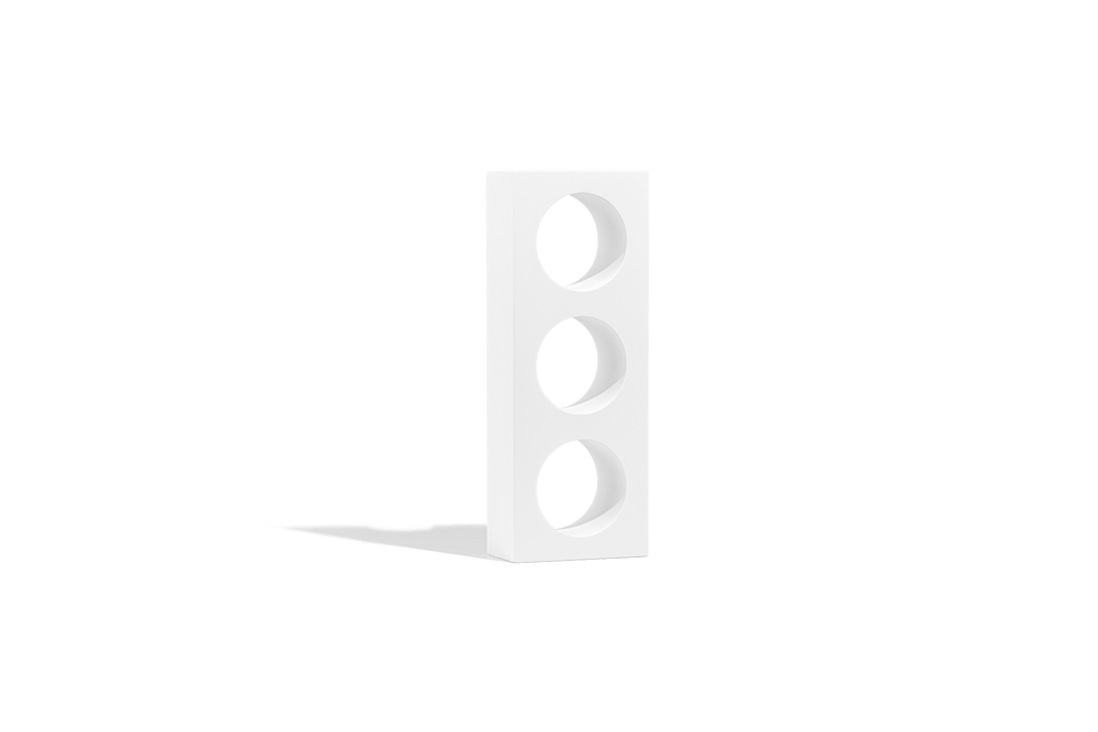 Triple Circle Cut Out Block - Propsyland