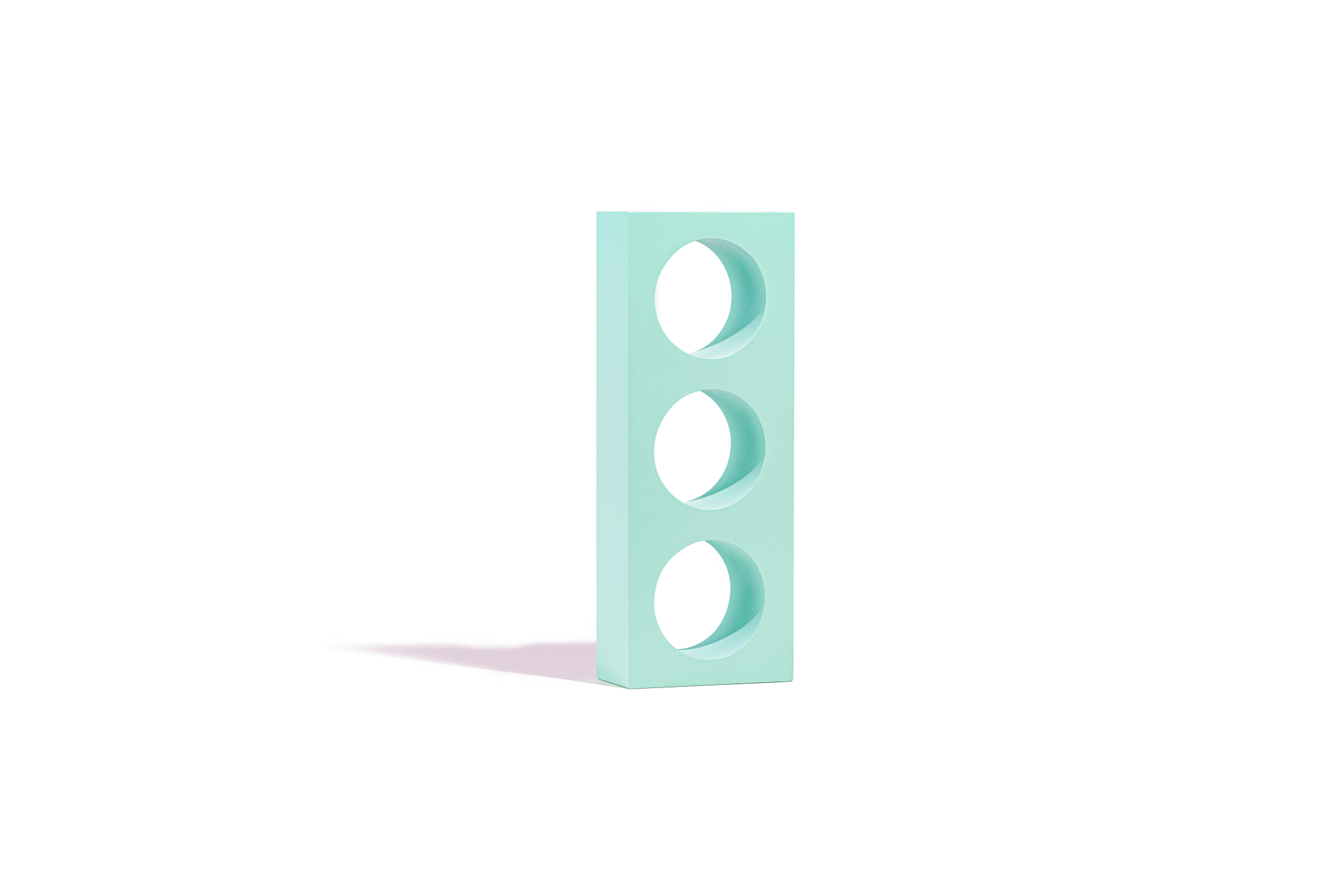 Triple Circle Cut Out Block - Propsyland